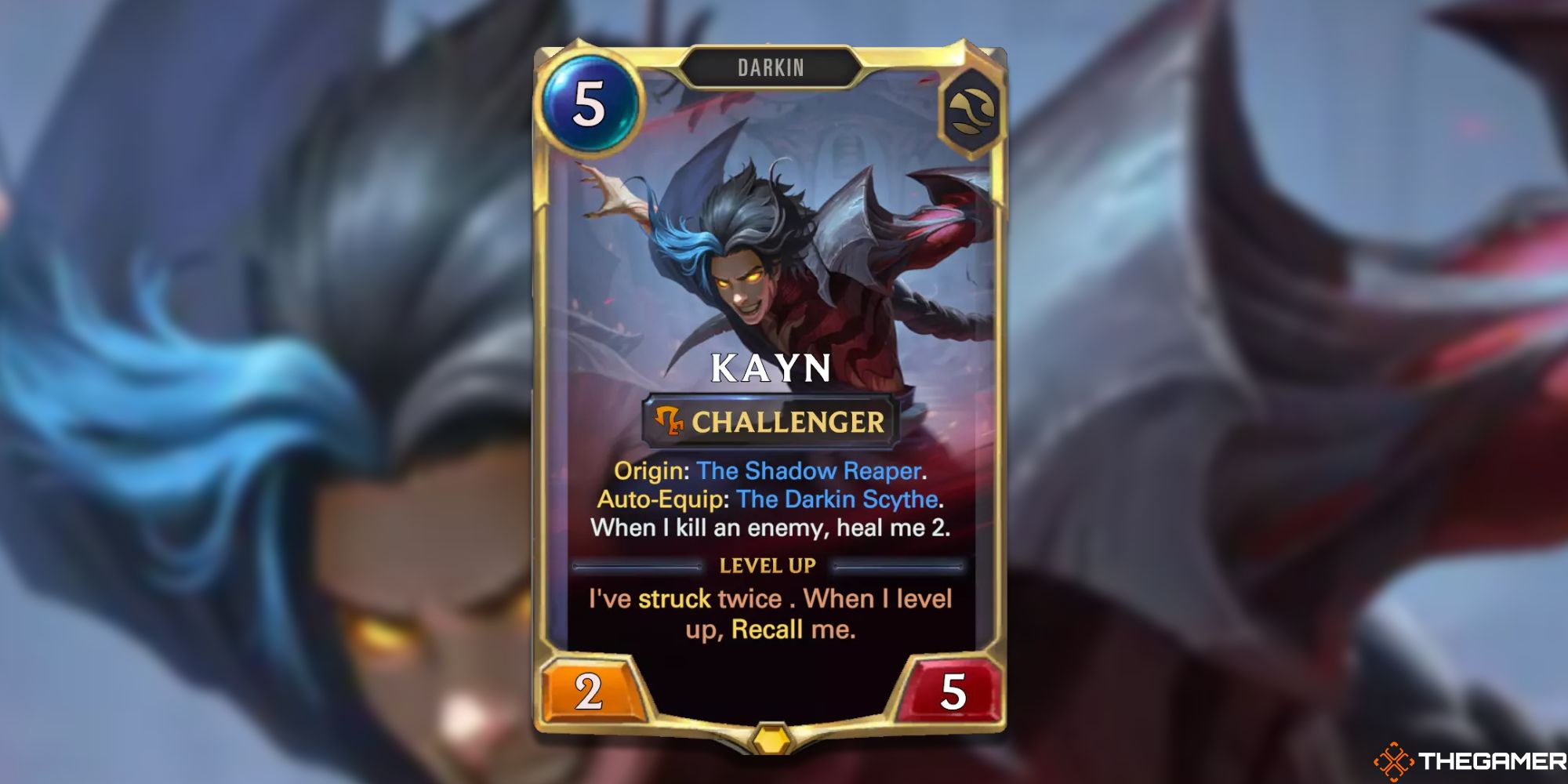 Kayn Card Legends Of Runeterra