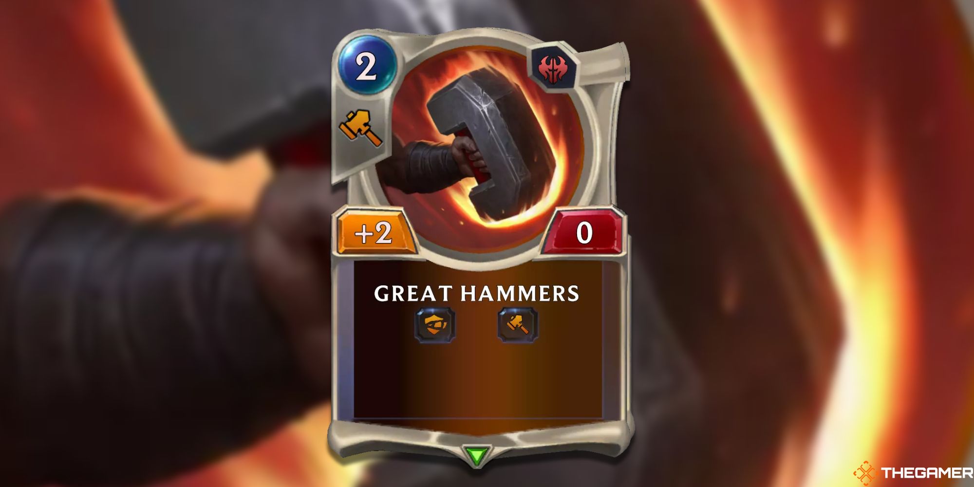 Great Hammers Card Legends Of Runeterra