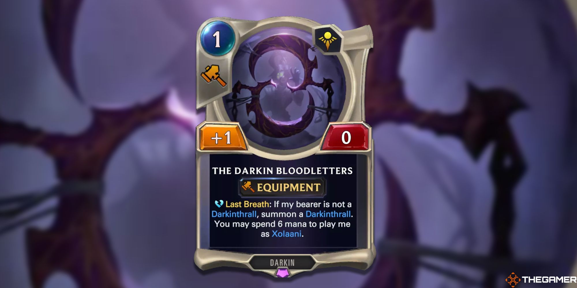 The Darkin Bloodletters Card Legends Of Runeterra