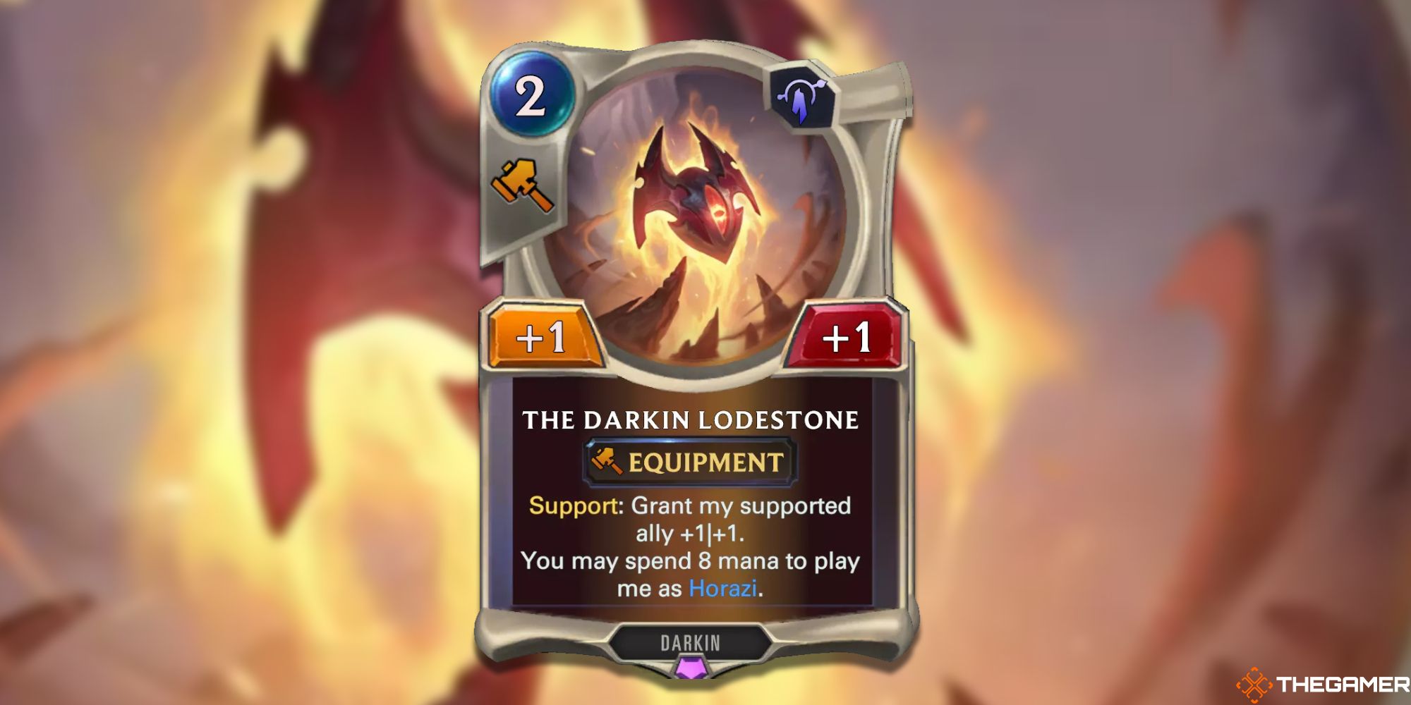 The Darkin Lodestone Card Legends Of Runeterra