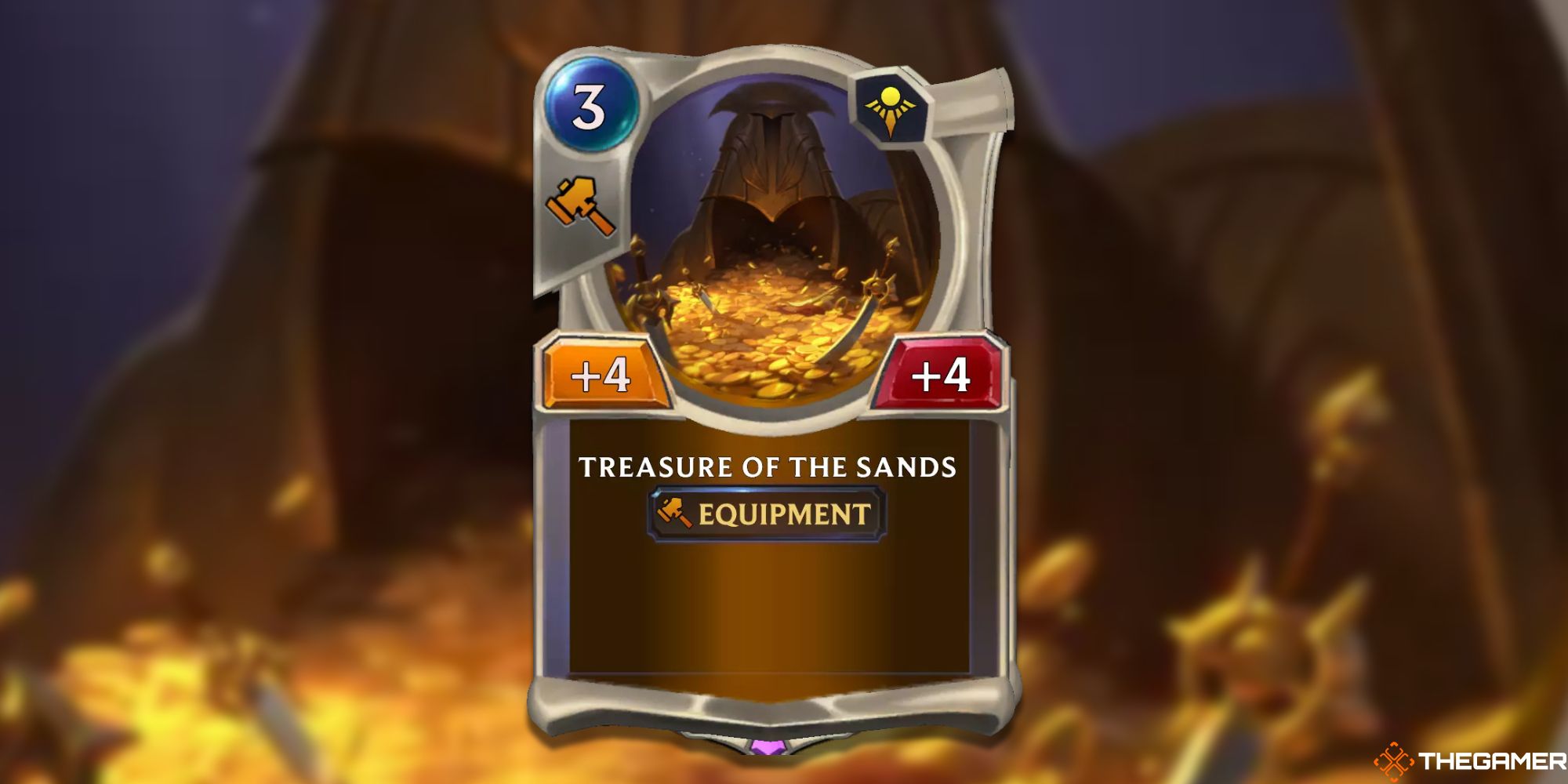 Treasure Of The Sands Card Legends Of Runeterra