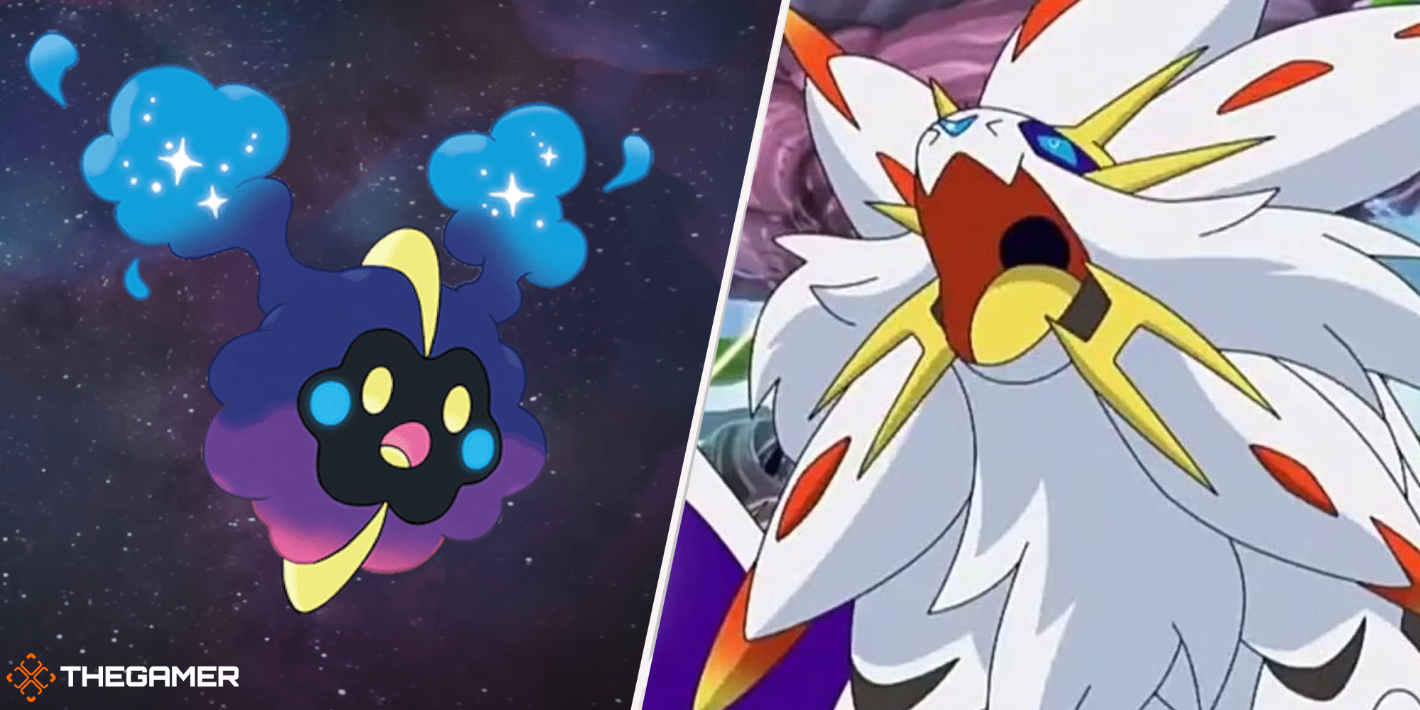 How does Cosmog evolve into Cosmoem then into Solgaleo/Lunala? - Quora