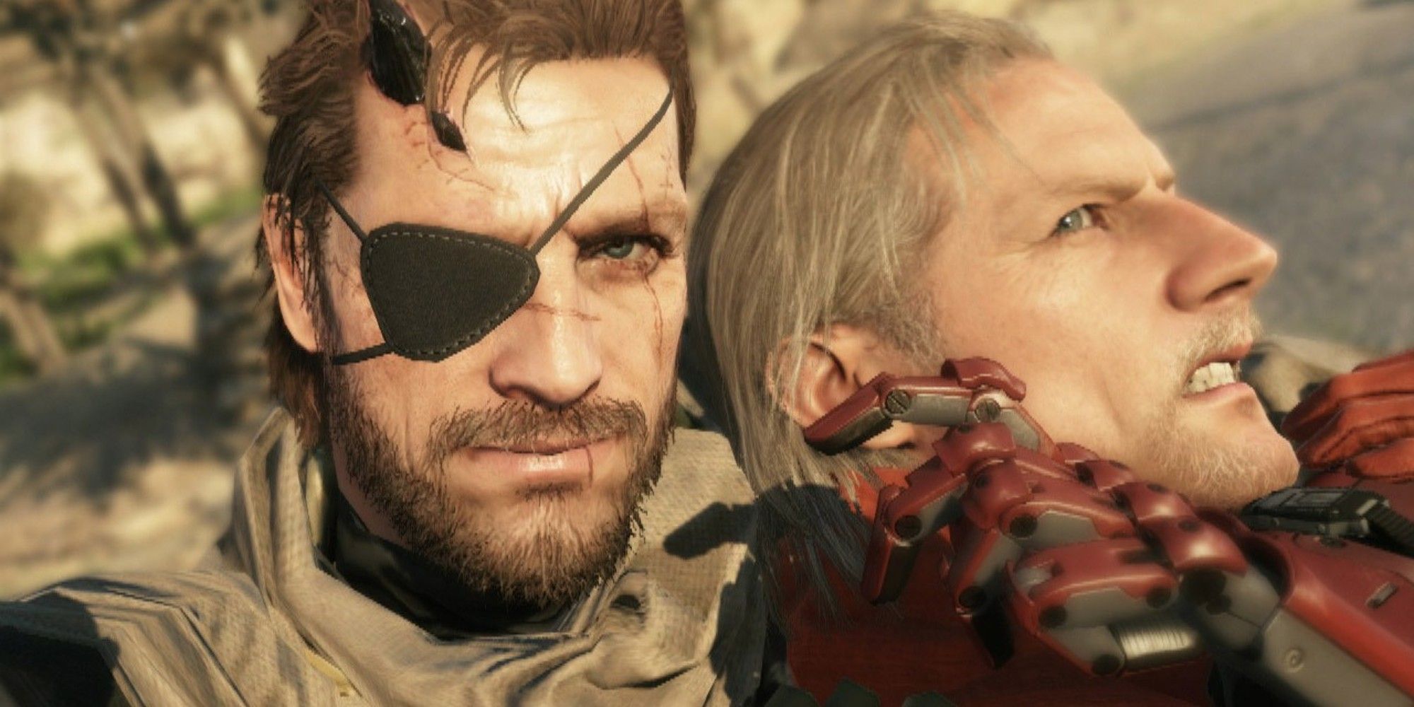 Punished Snake and Ocelot Chokehold Selfie