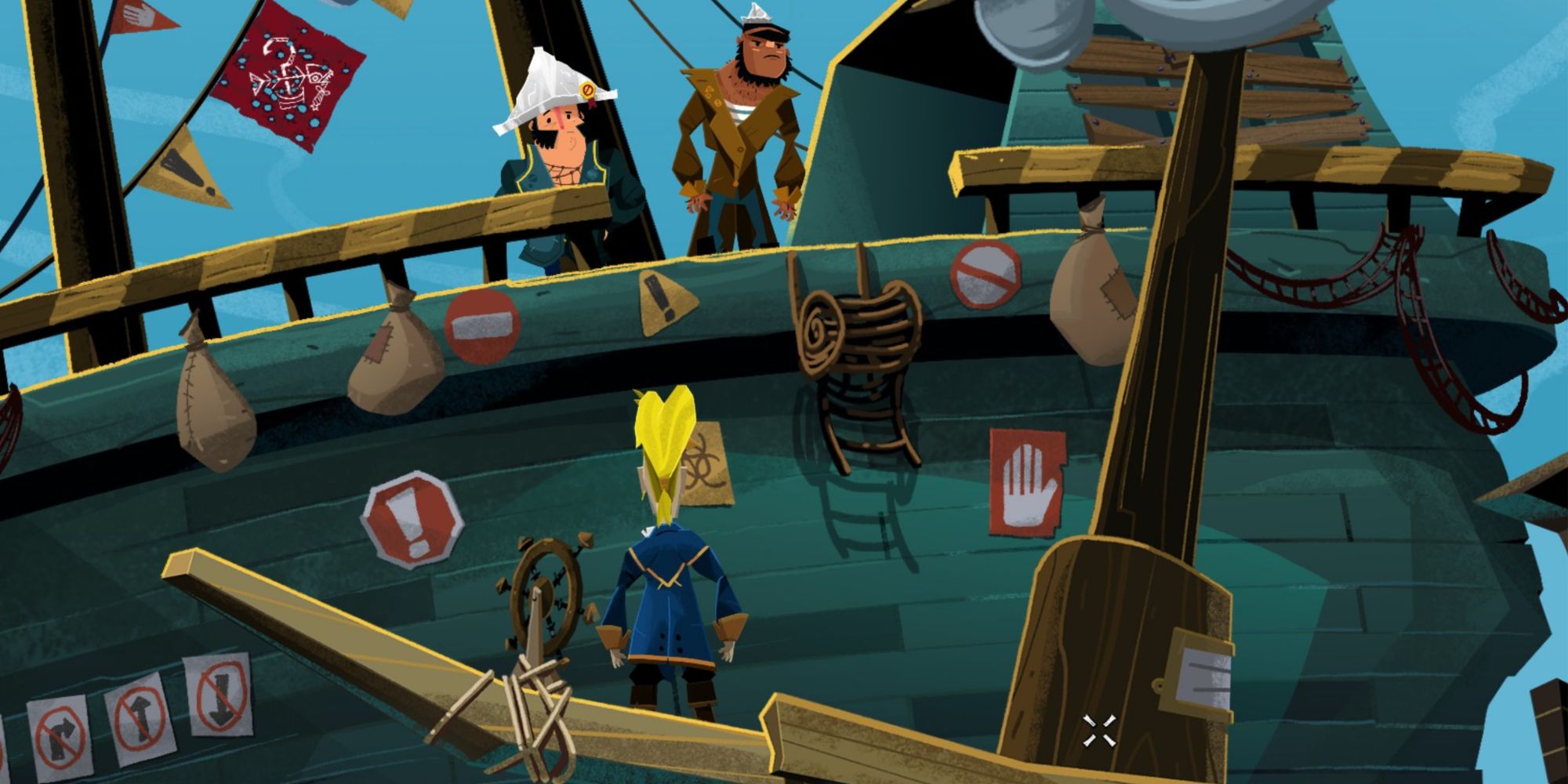 Return to Monkey Island Adrift Ship