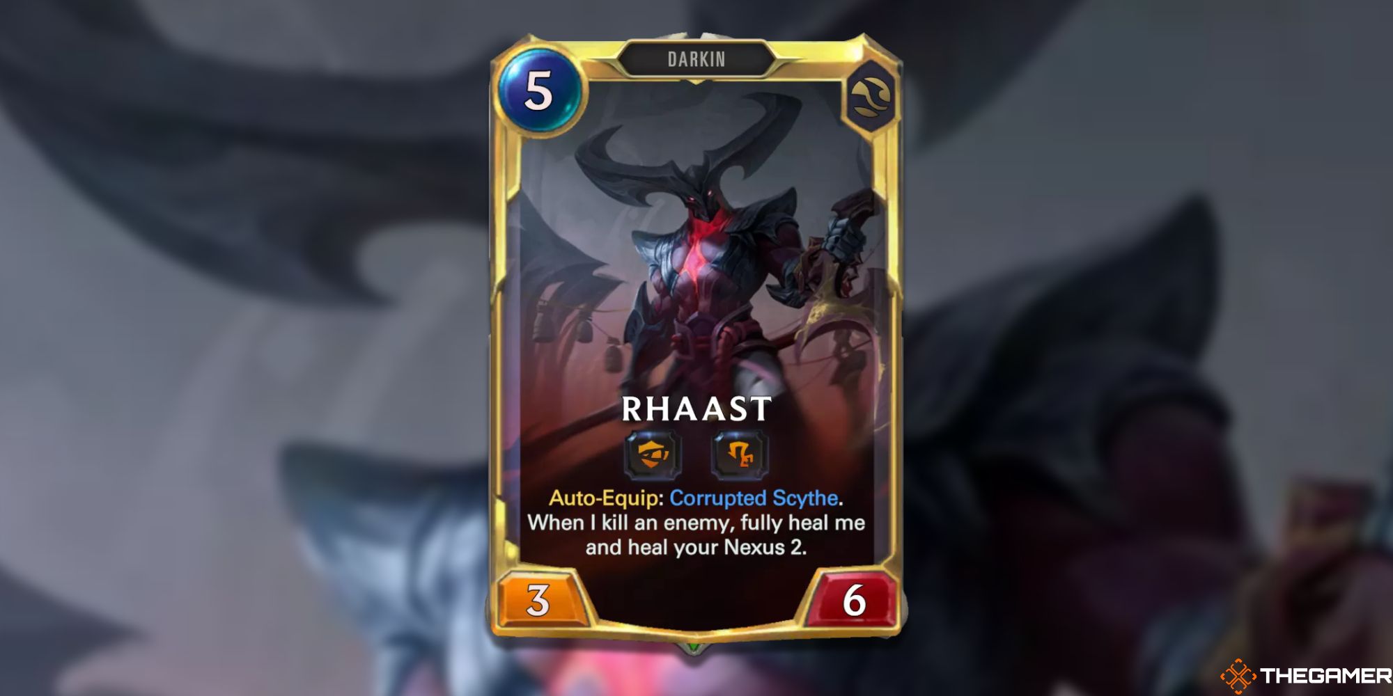 Legends of Runeterra Rhaast card