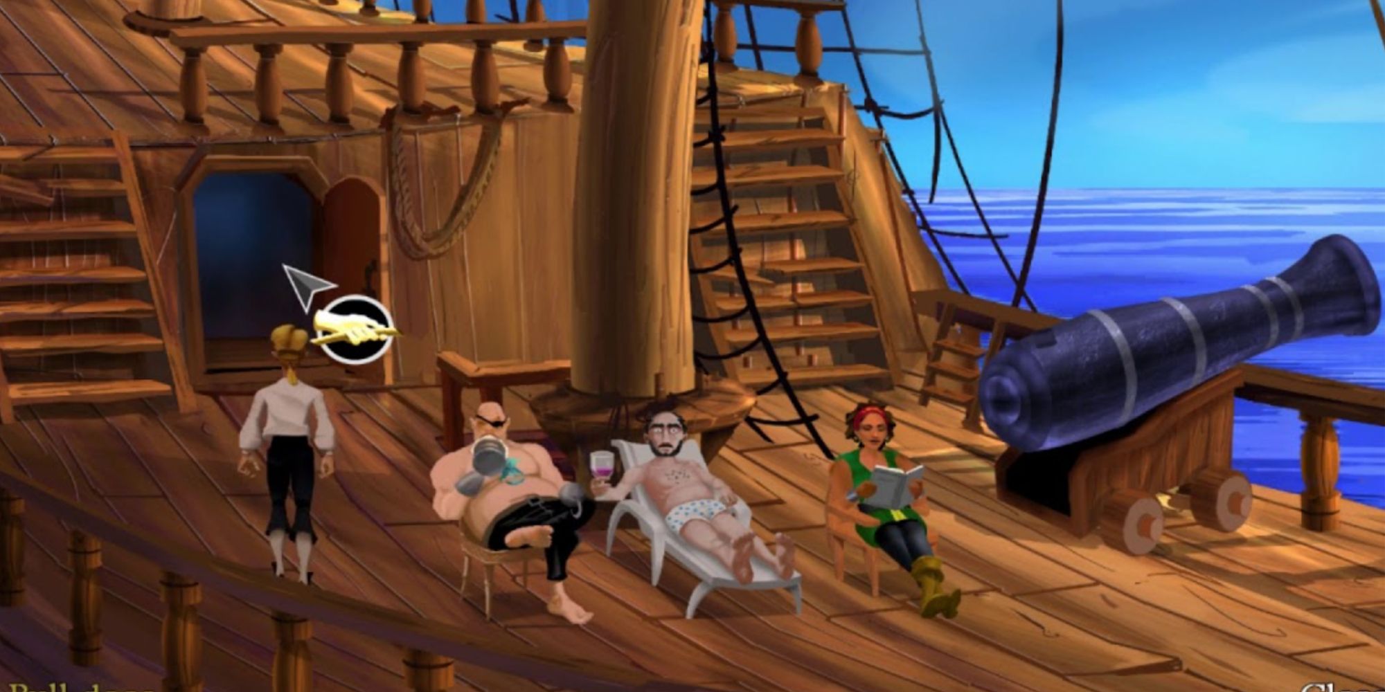 Secret of Monkey Island crew mutiny
