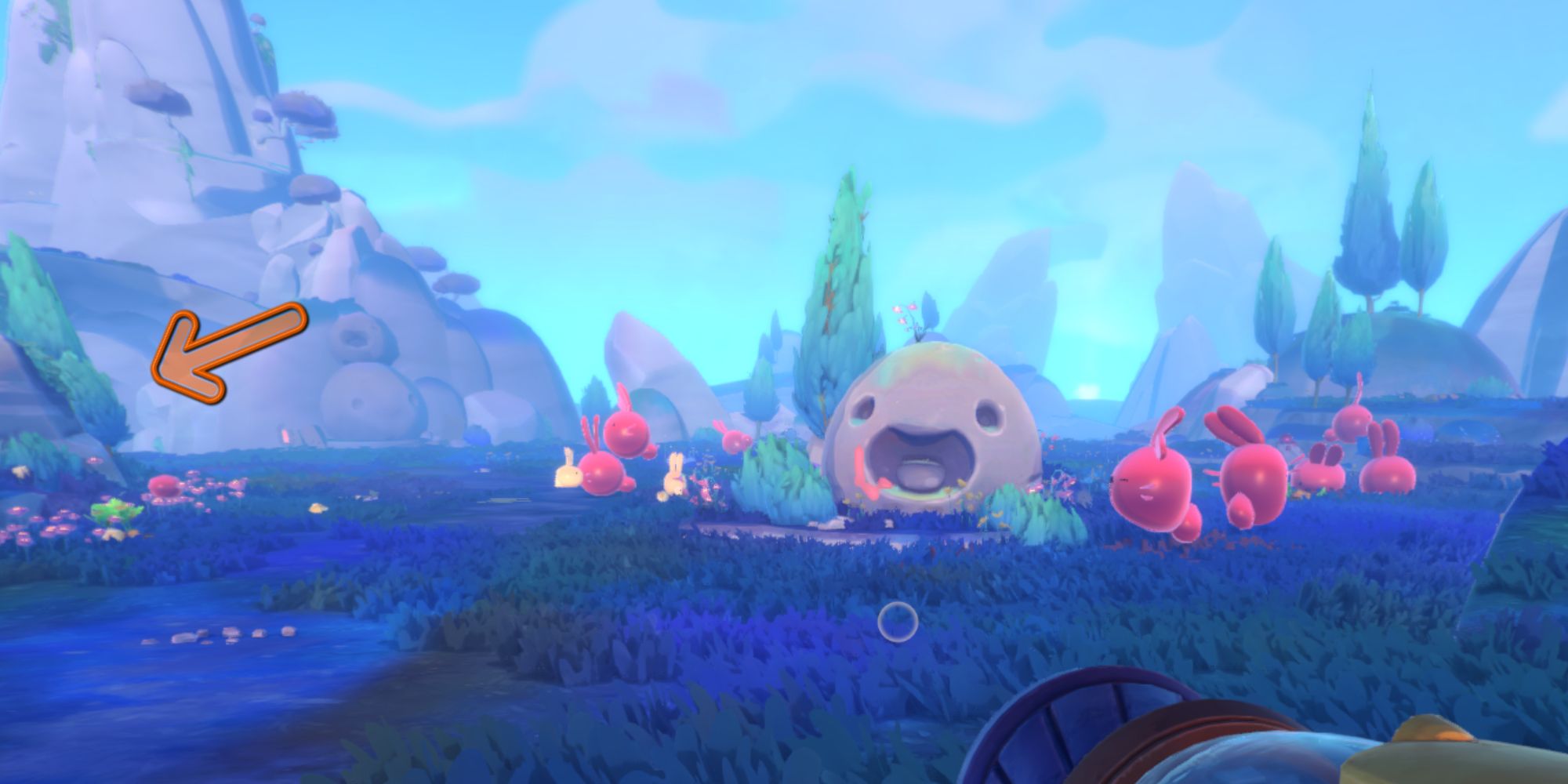 Slime Rancher 2 directions to the refinery node hill