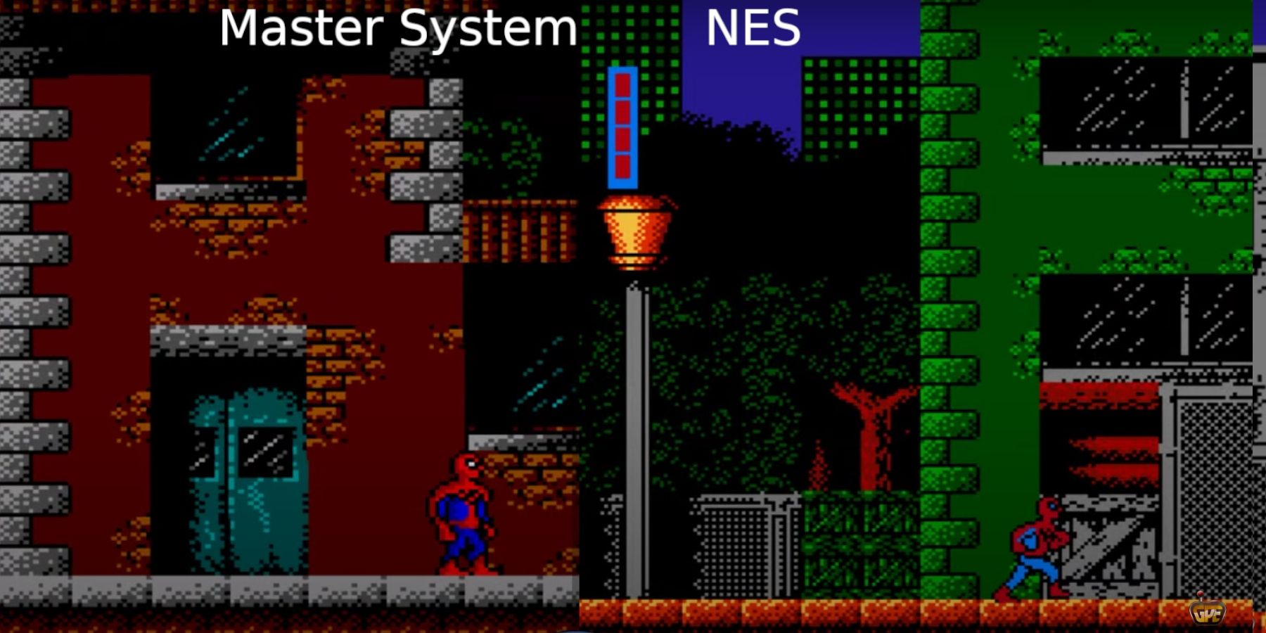 Spider-Man MS v NES