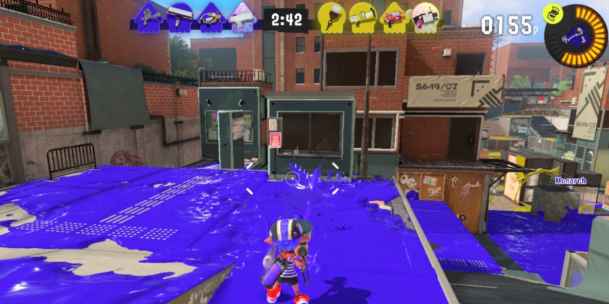 Inking up your main base in Splatoon 3