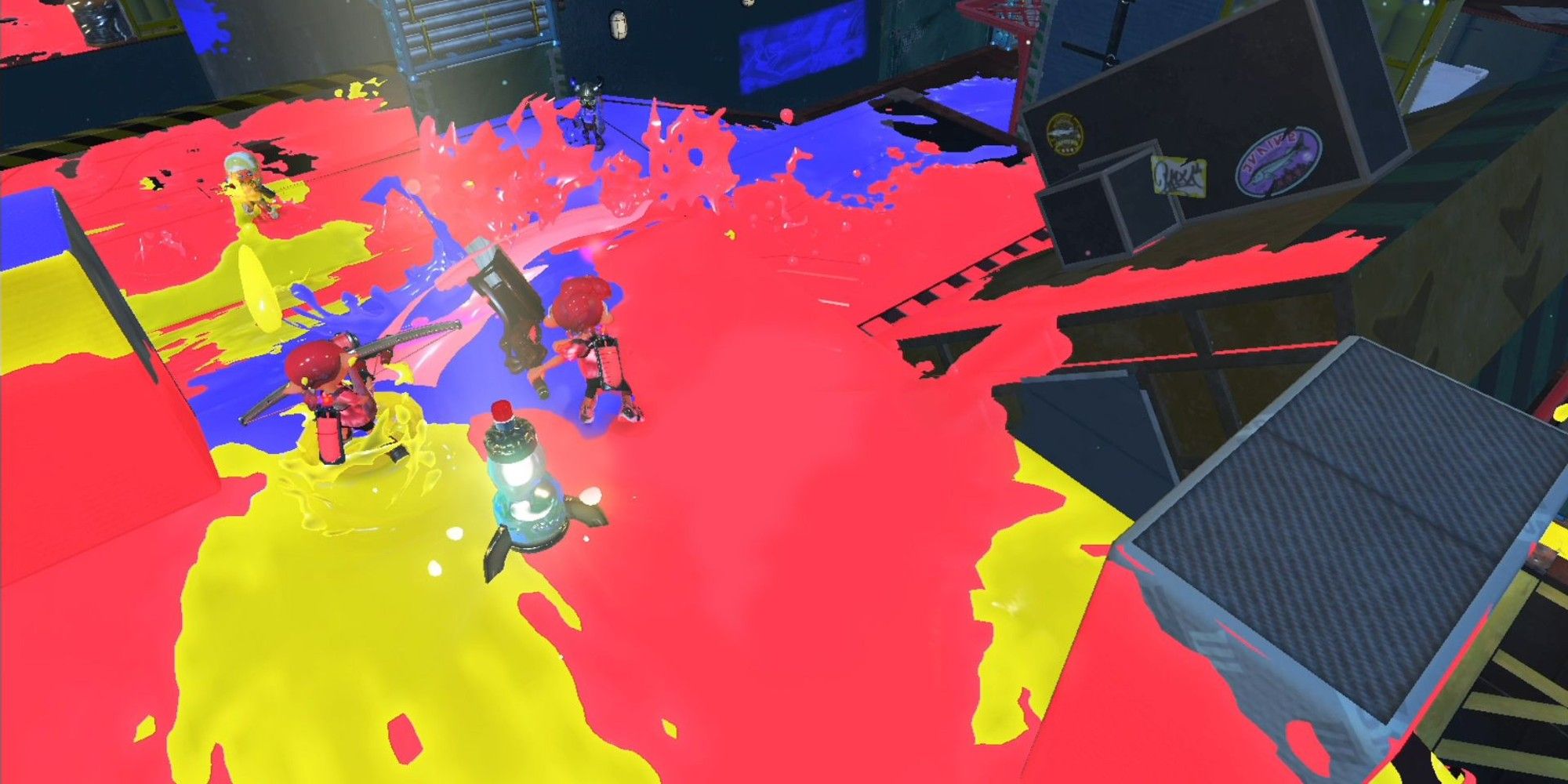 Splatoon 3 Three way Splatfest