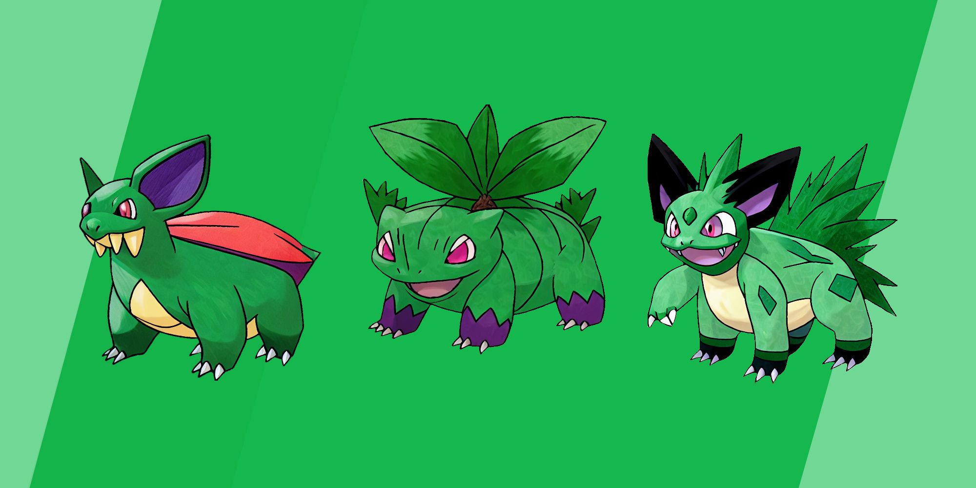 AI Bulbasaur, Ivysaur, Venusaur