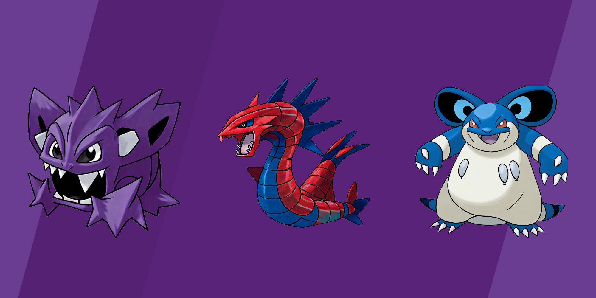 AI Pokemon Gengar, Gyarados, Snorlax