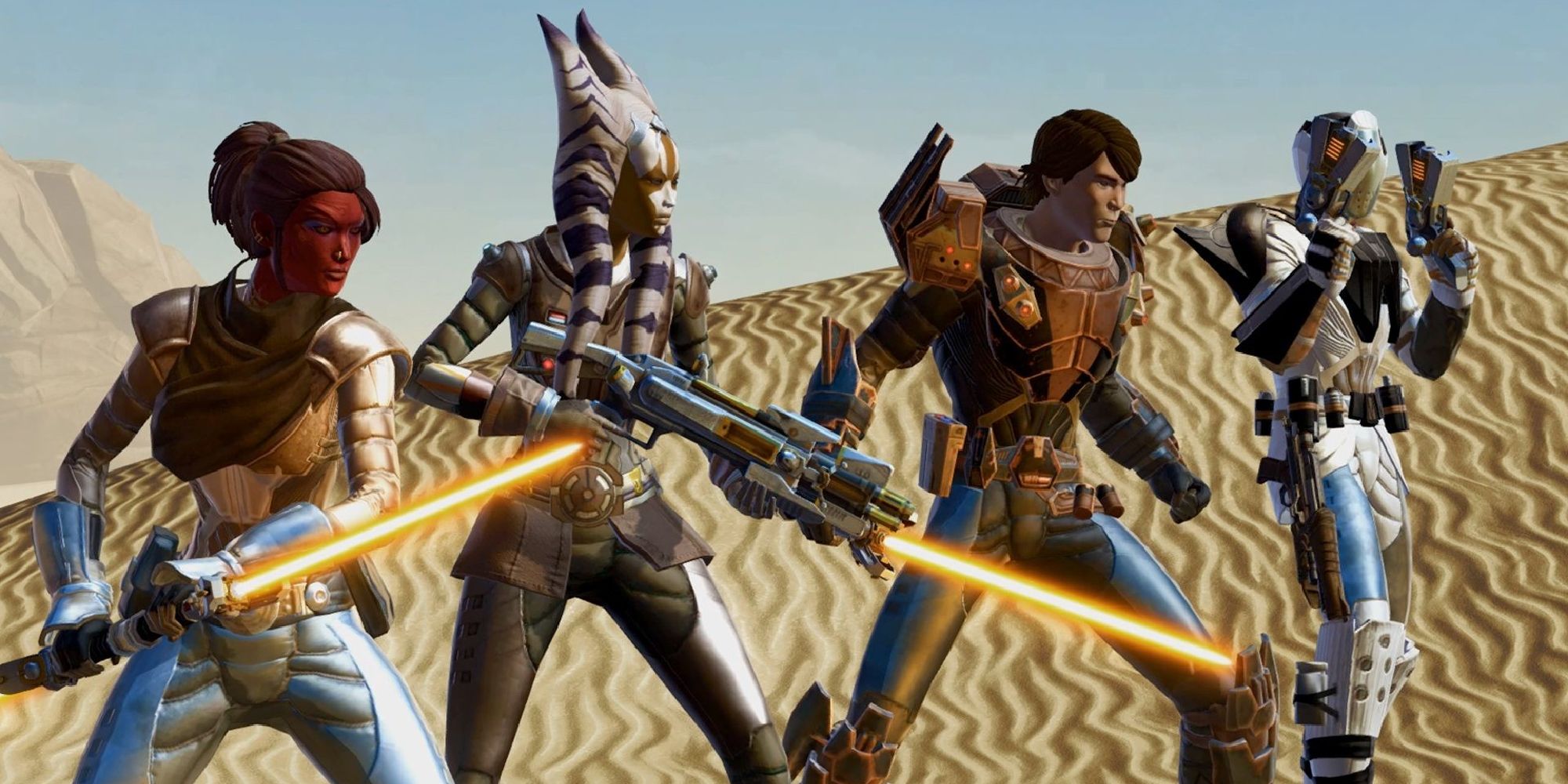 Characters from Star Wars: The Old Republic