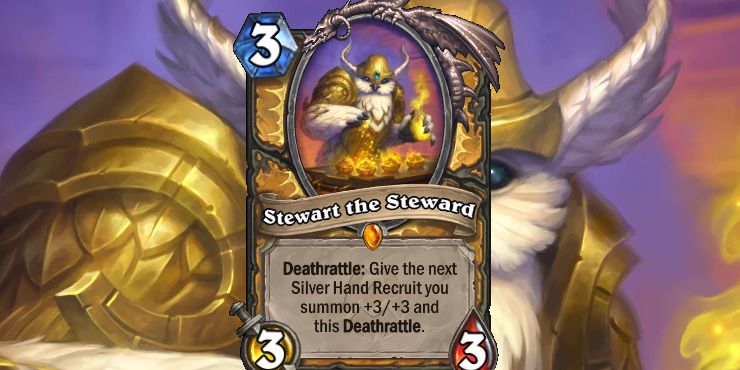 Hearthstone Stewart The Steward Card