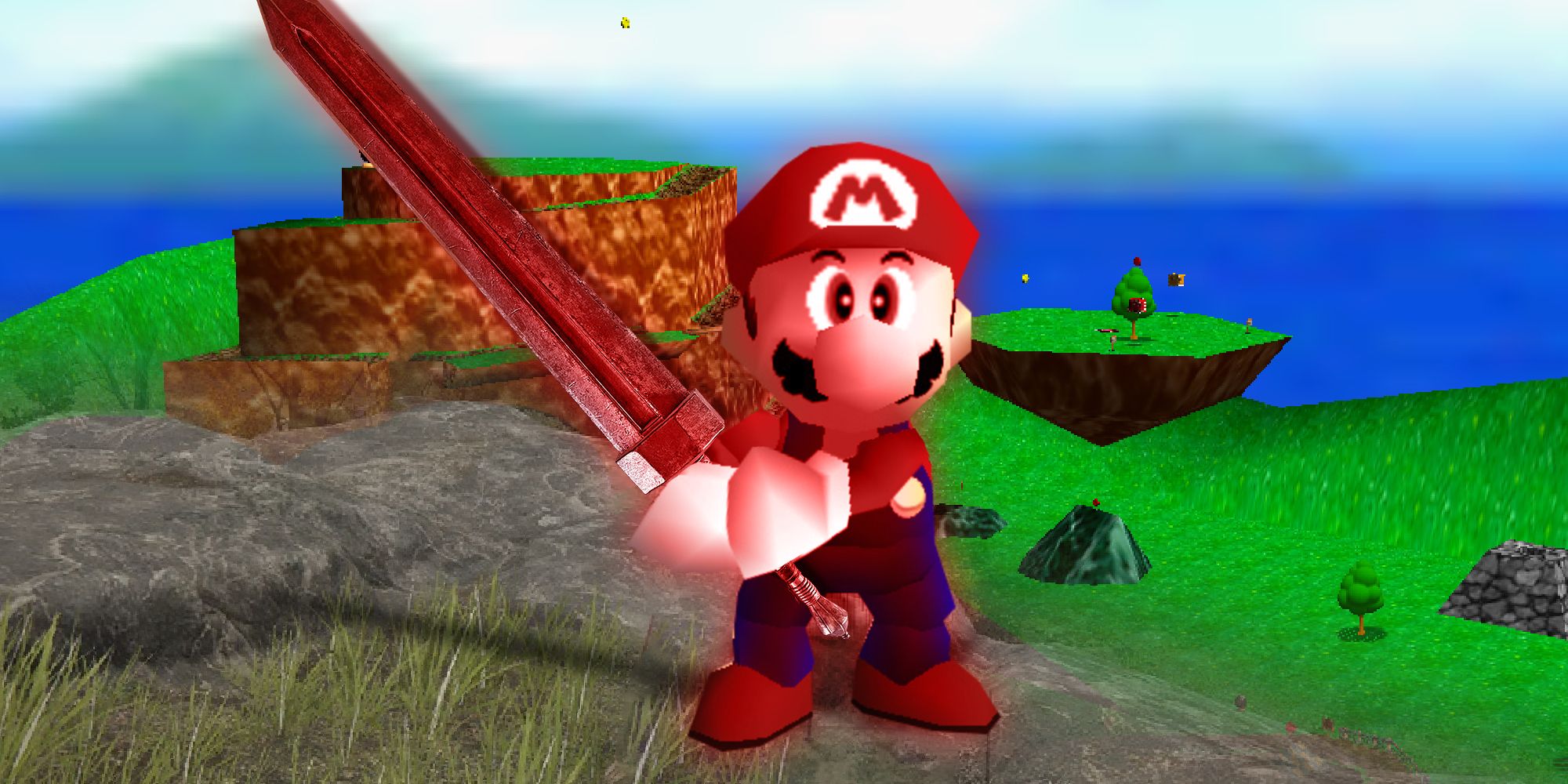 Featured Image Of Mario With Elden Ring Sword