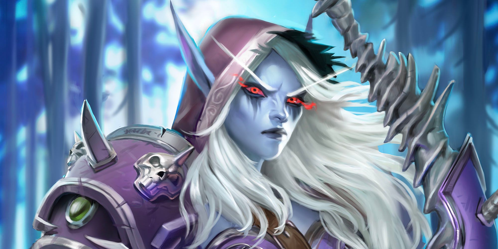 Sylvanas looking for the enemy