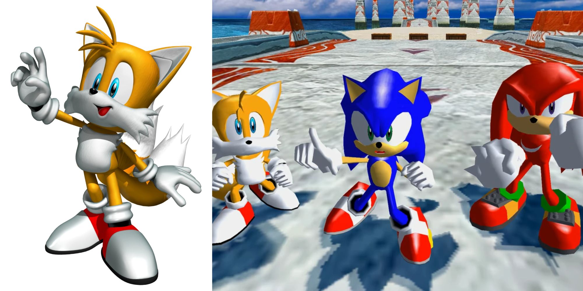 Tails 3D Sonic Heroes