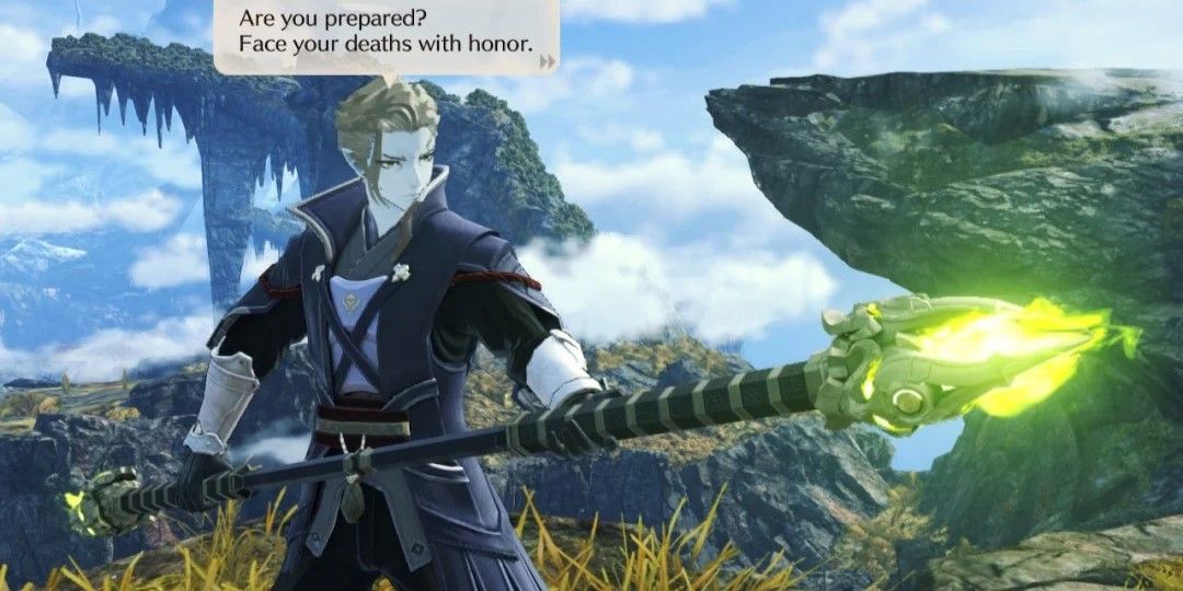 Teach's Martial Linkstaff in Xenoblade 3