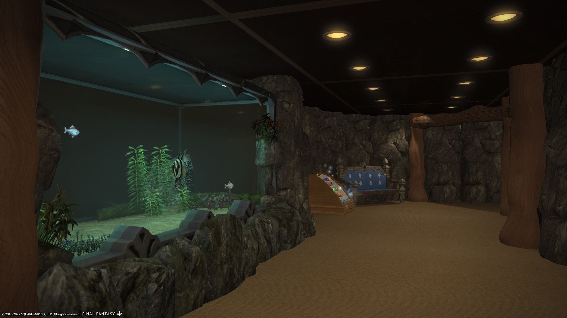 The Final Fantasy 14 Nature Museum Cave Room