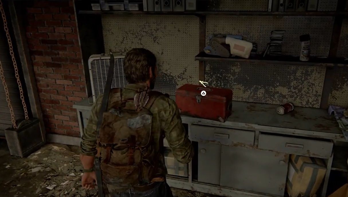 The Last of Us Part 1 workbench tool locations