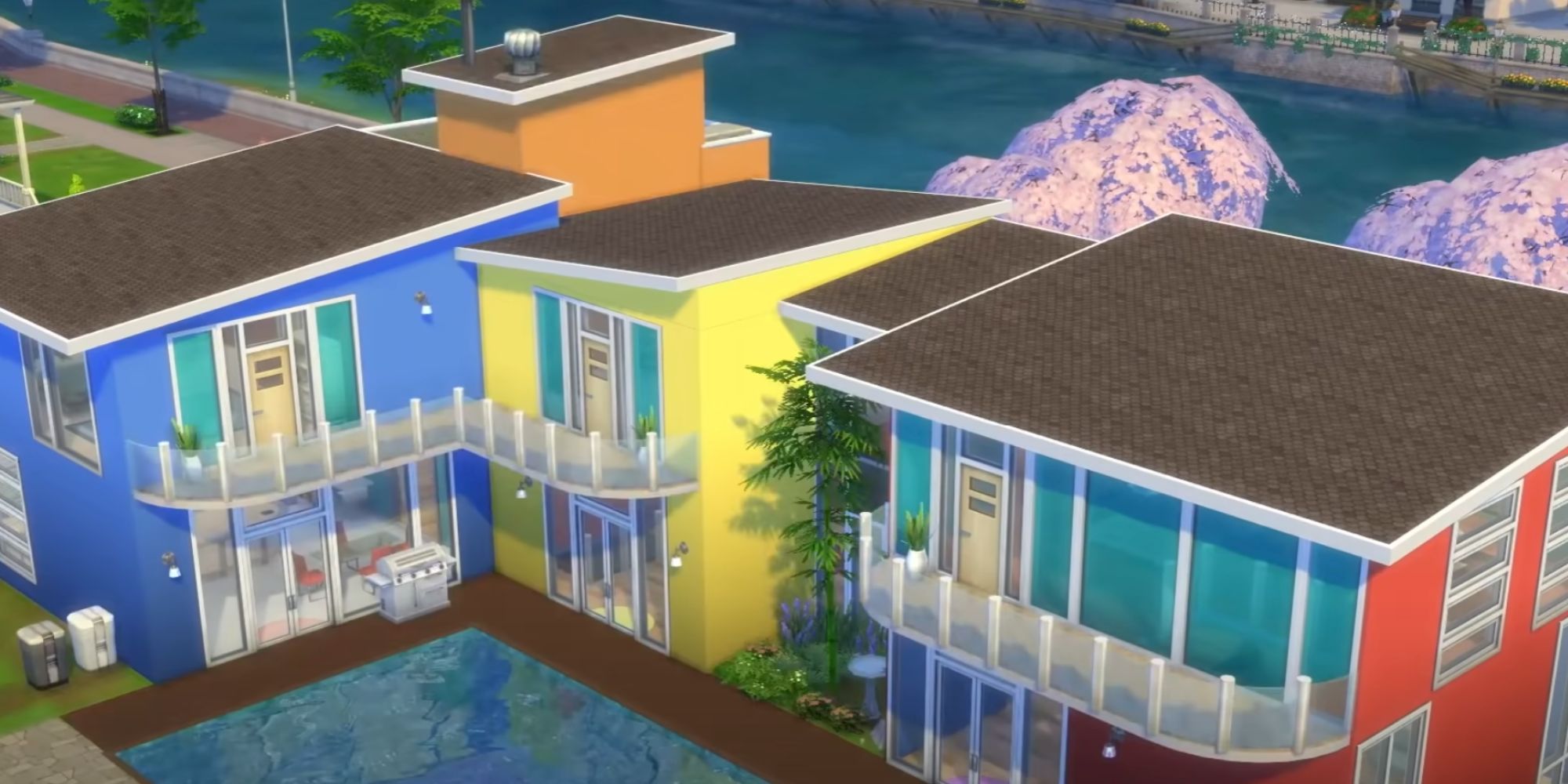 The Sims 4 House With A Pool