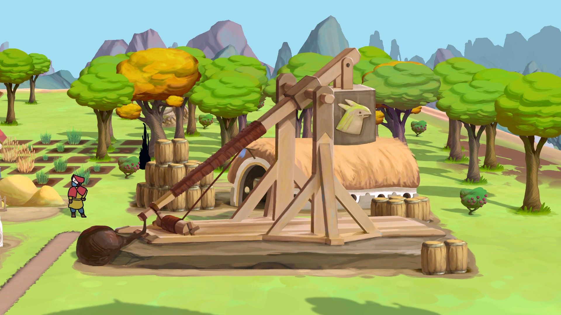 A Feeding Trebuchet From The Wandering Village 