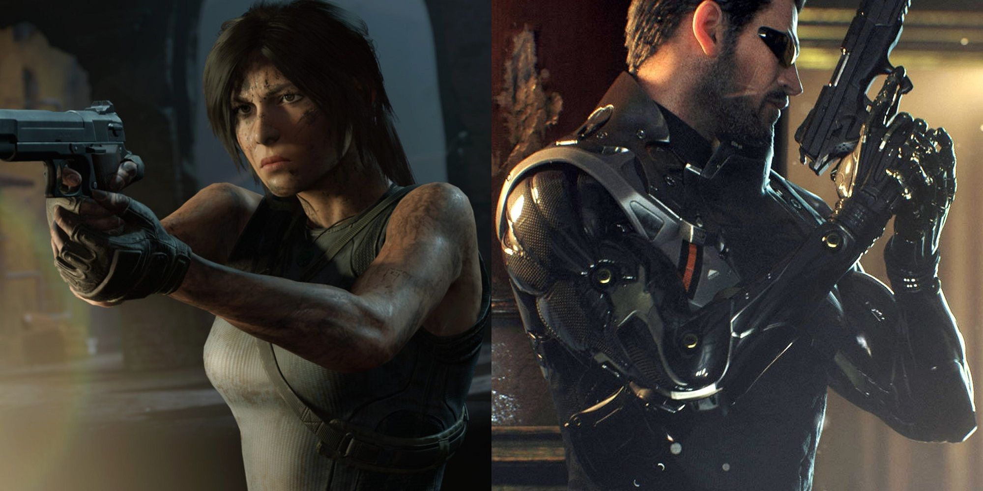 Tomb Raider's Lara Croft And Deus Ex's Adam Jensen Cinematic Mash-Up