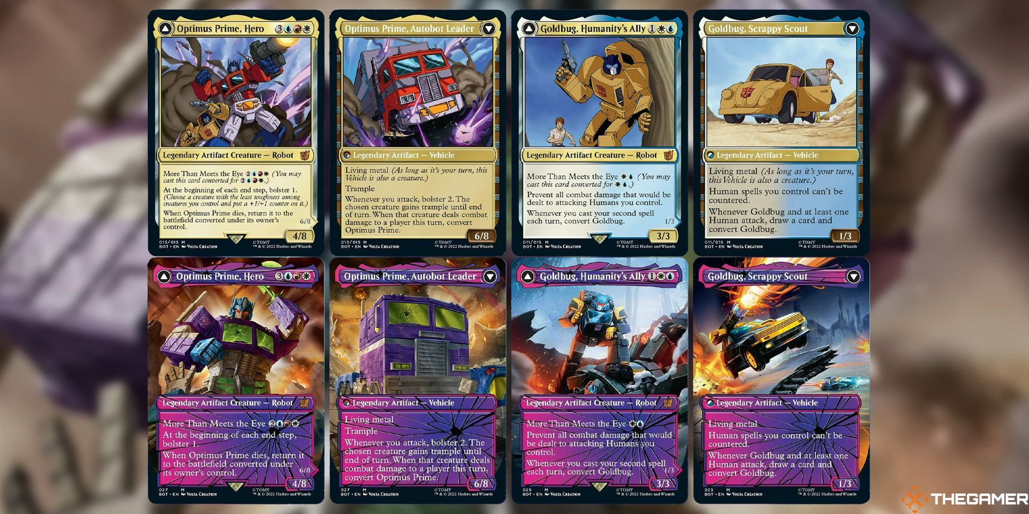 Transformers Cards 1