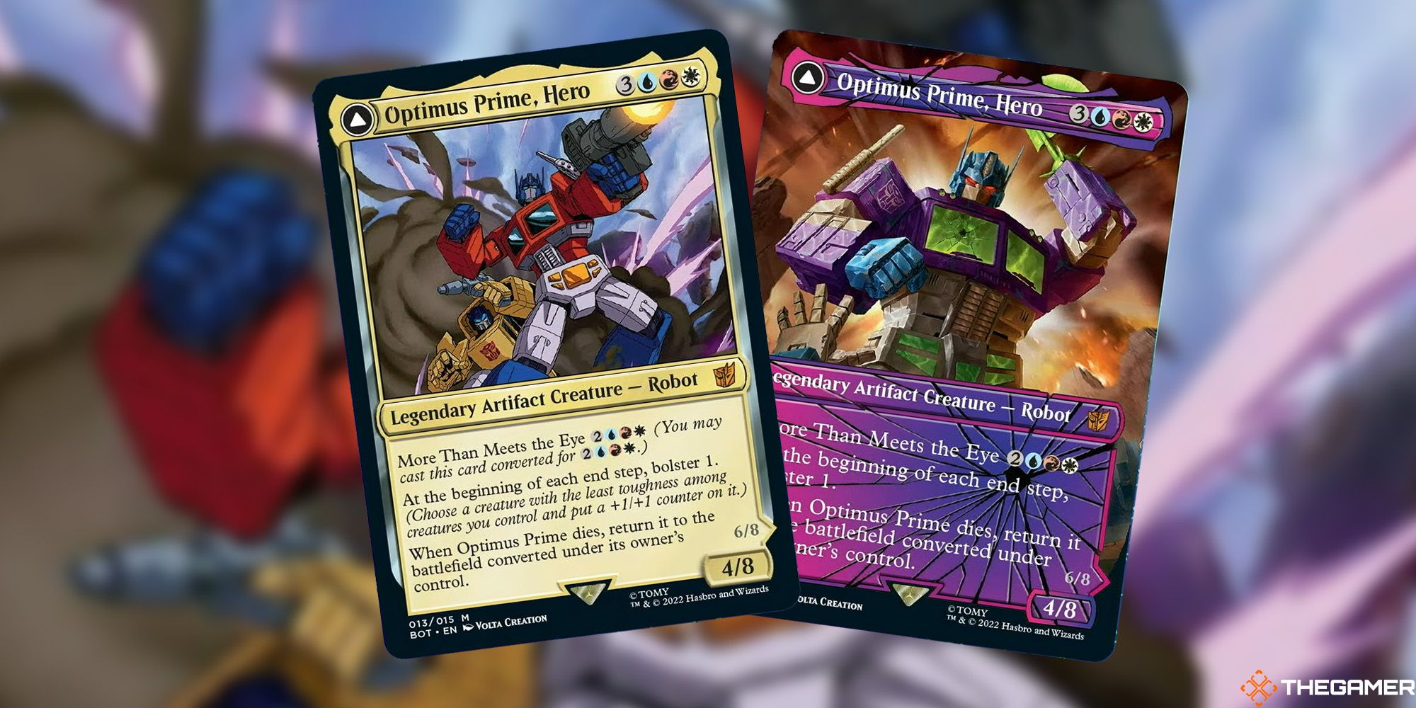 Magic: The Gathering Unveils Transformers Crossover Cards Coming