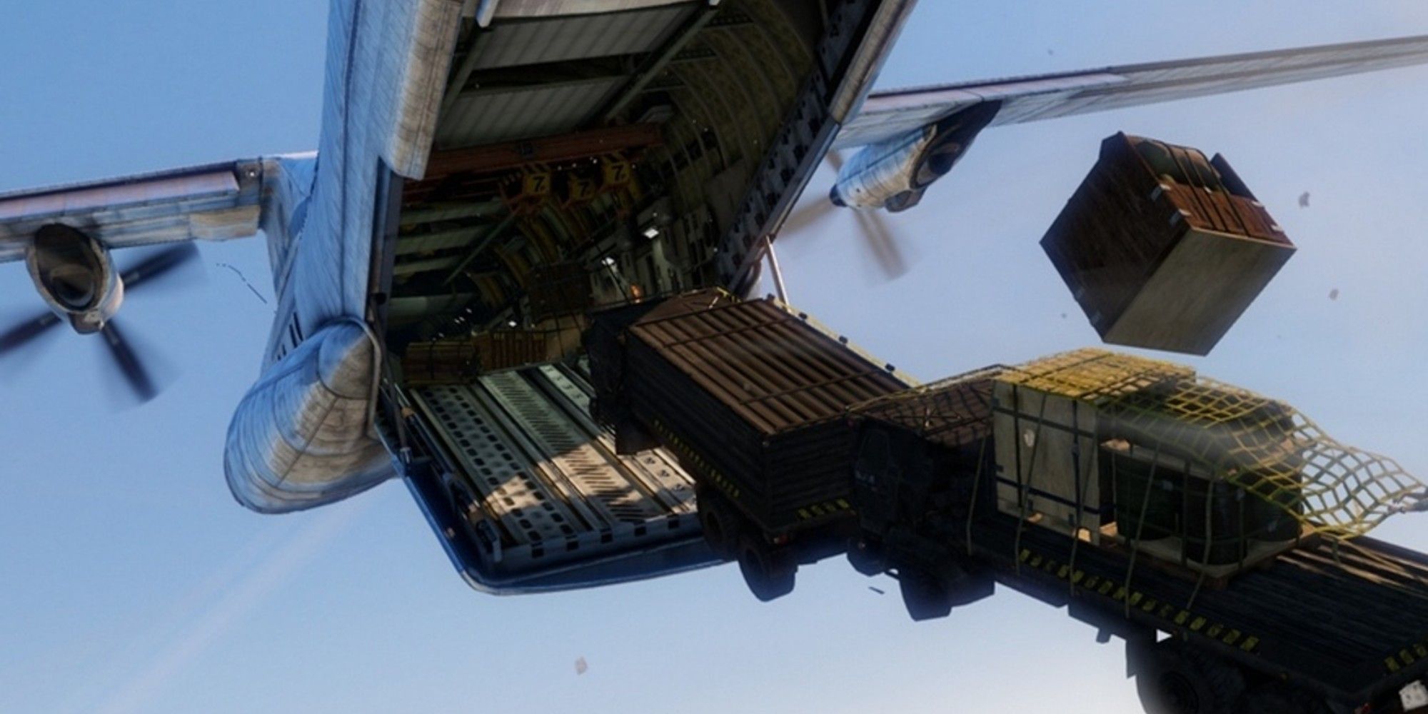 Uncharted Easter Eggs Cargo Plane scene from Uncharted 3: Drake's Deception