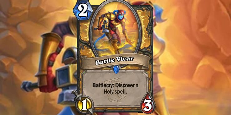 Hearthstone Battle Vicar Card