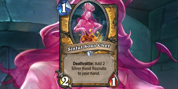 Hearthstone Sinful Sous Chef Card