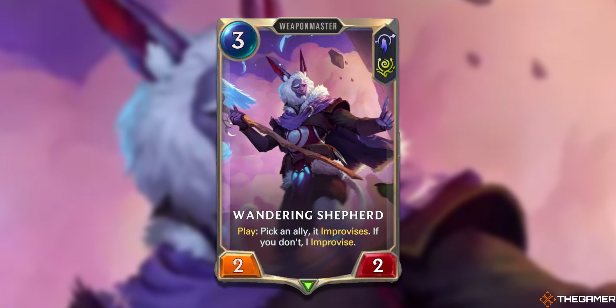 Legends of Runeterra Wandering Shepherd card