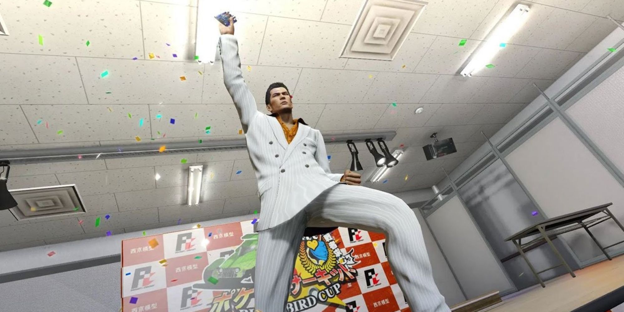 Yakuza 0 Screenshot Of Kiryu Pocket Race Celebration