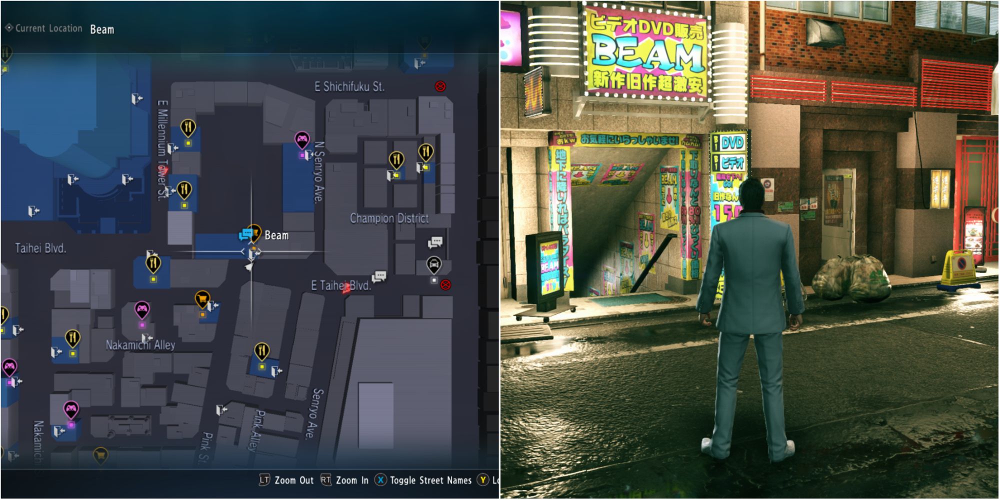 How To Get The Password For Beam's Weapon Dealer In Yakuza Kiwami 2