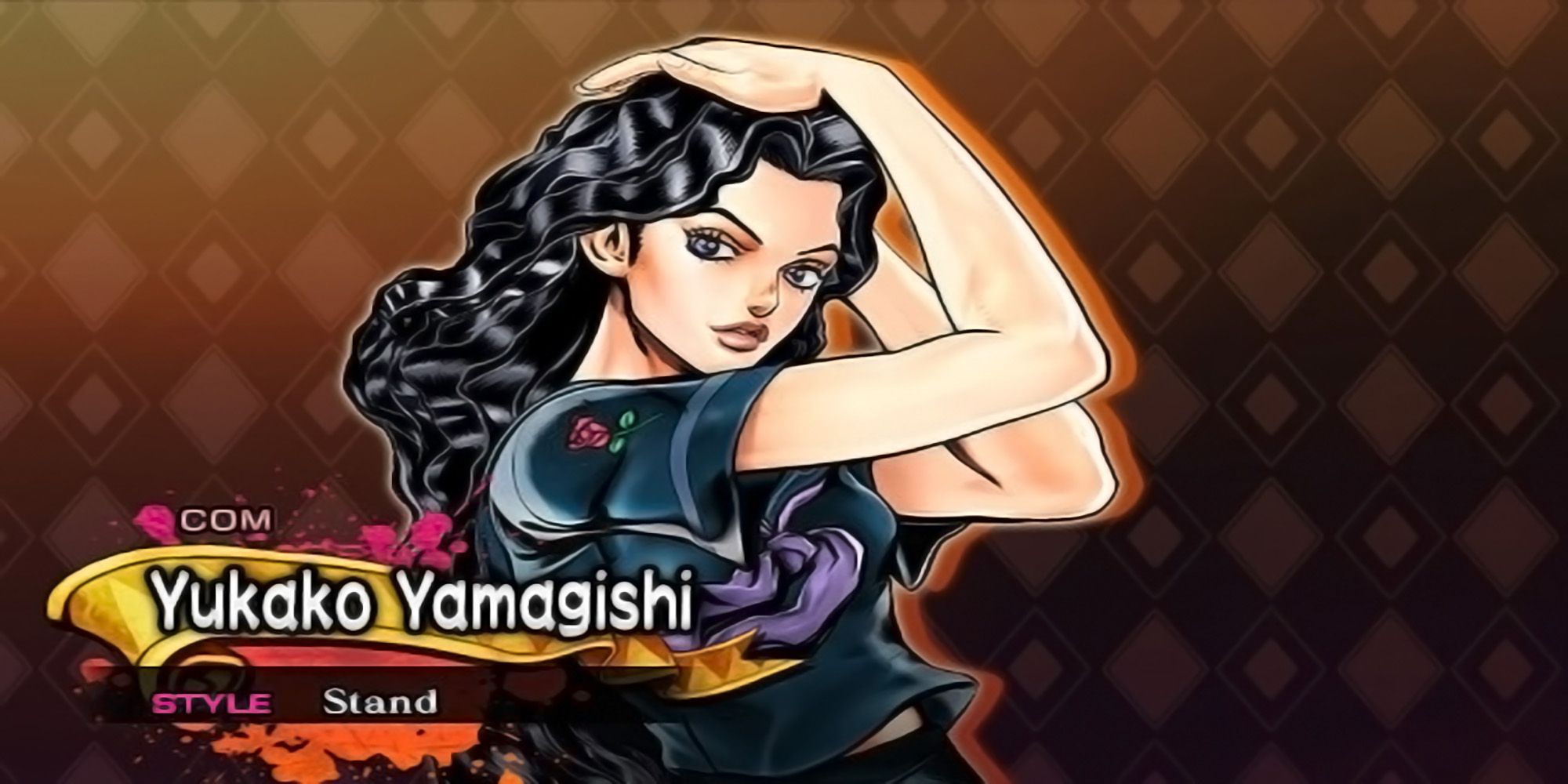 Yukako Yamagishi, from Part 4: Diamond Is Unbreakable, in Jojo's Bizarre Adventure: ASBR.