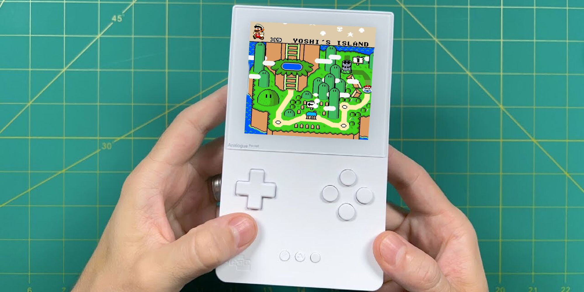 anlogue pocket super mario world