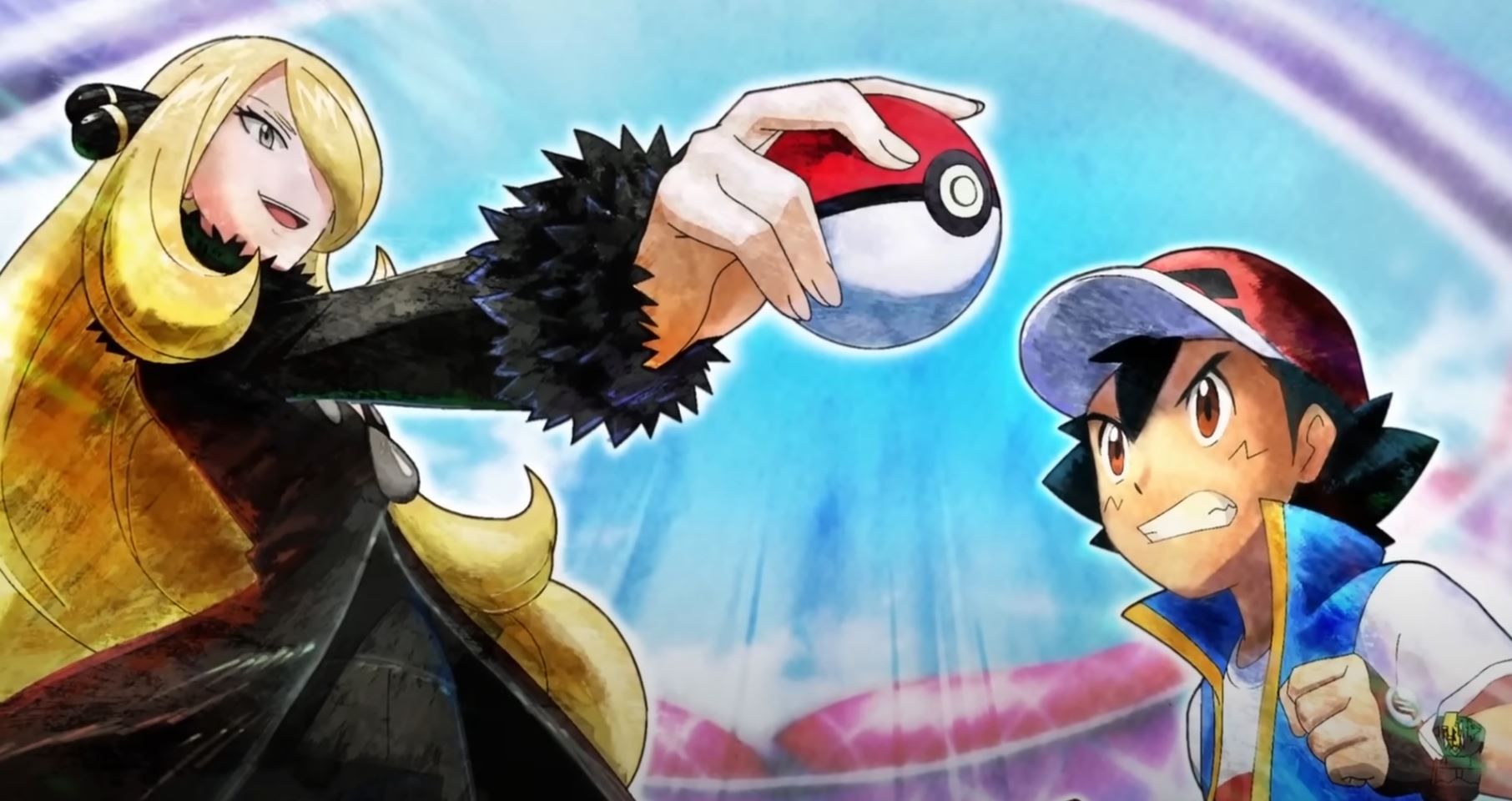 What is super effective against Cynthia's Spiritomb?