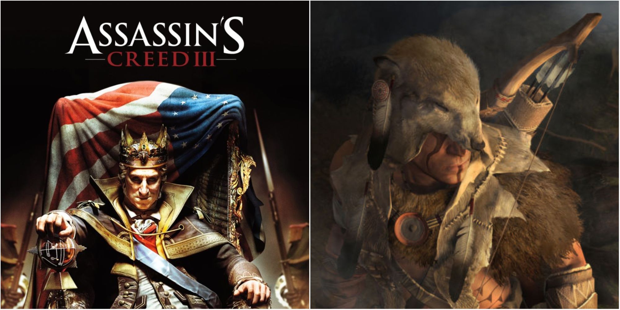 assassins creed 3 king washington cover & gameplay