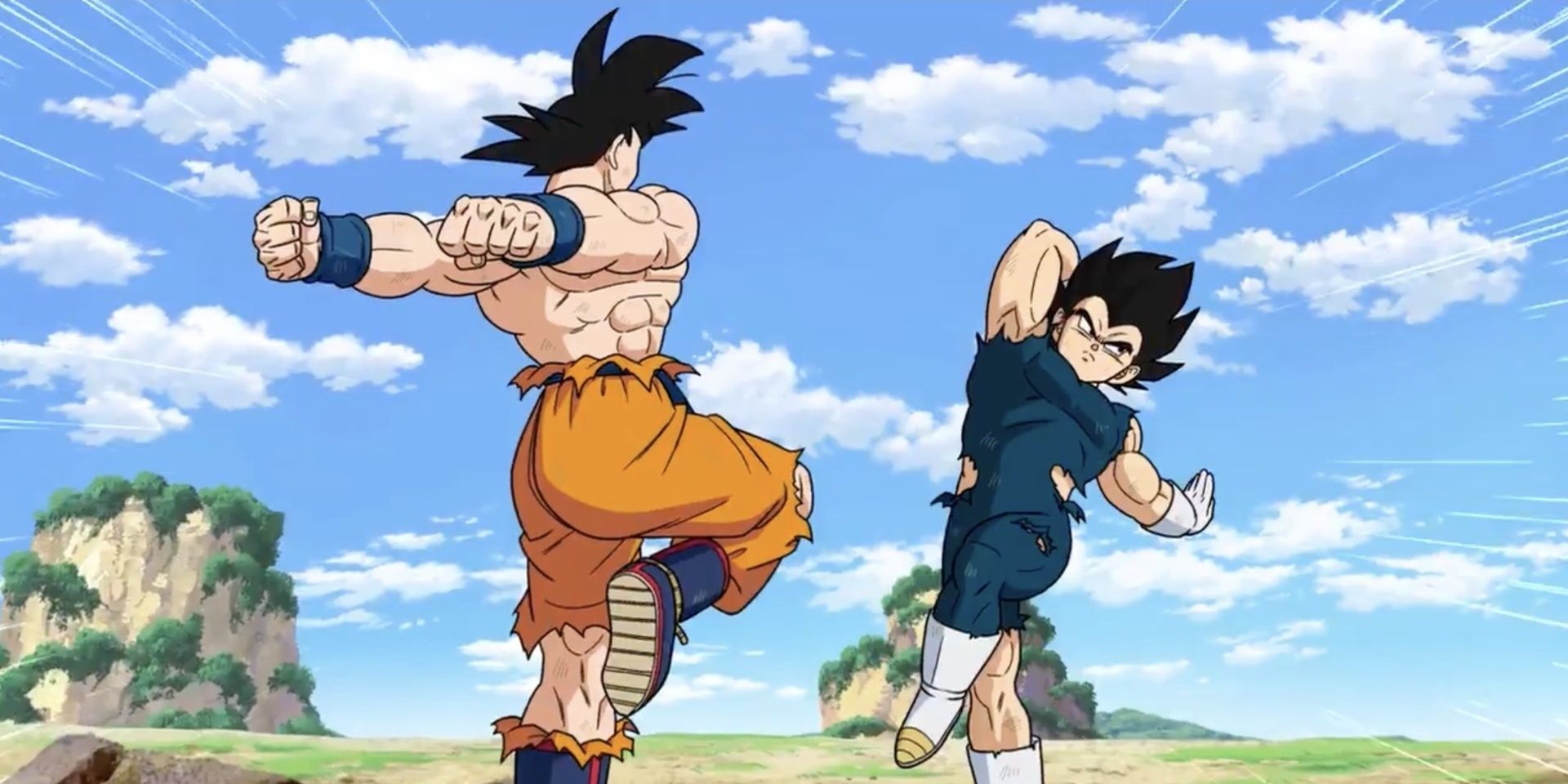 Goku and Vegeta Fusion