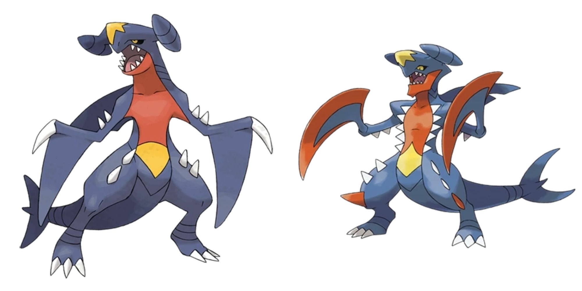 garchomp and mega garchomp