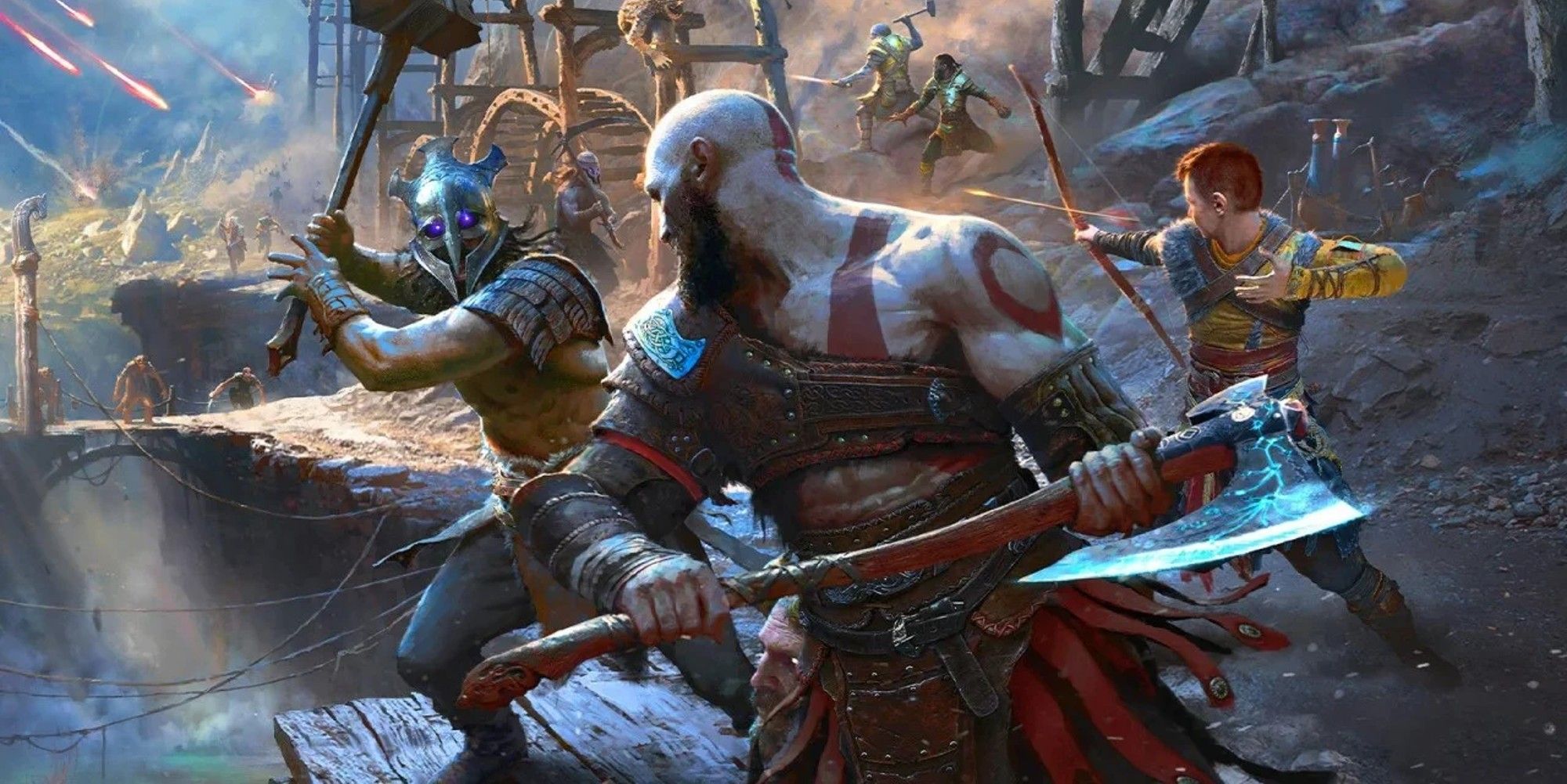 Thoughts on this Odin fanmade concept art? : r/GodofWar