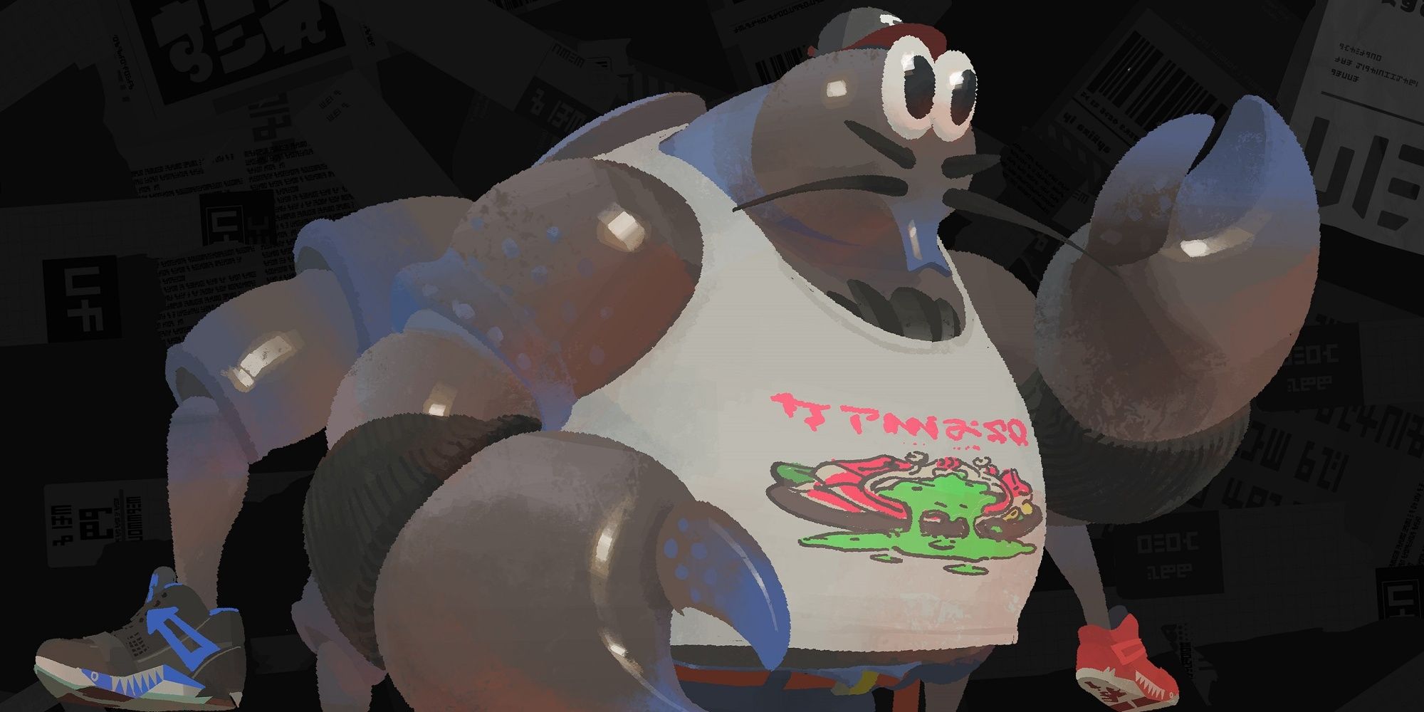Official art of Mr. Coco in Splatoon 3