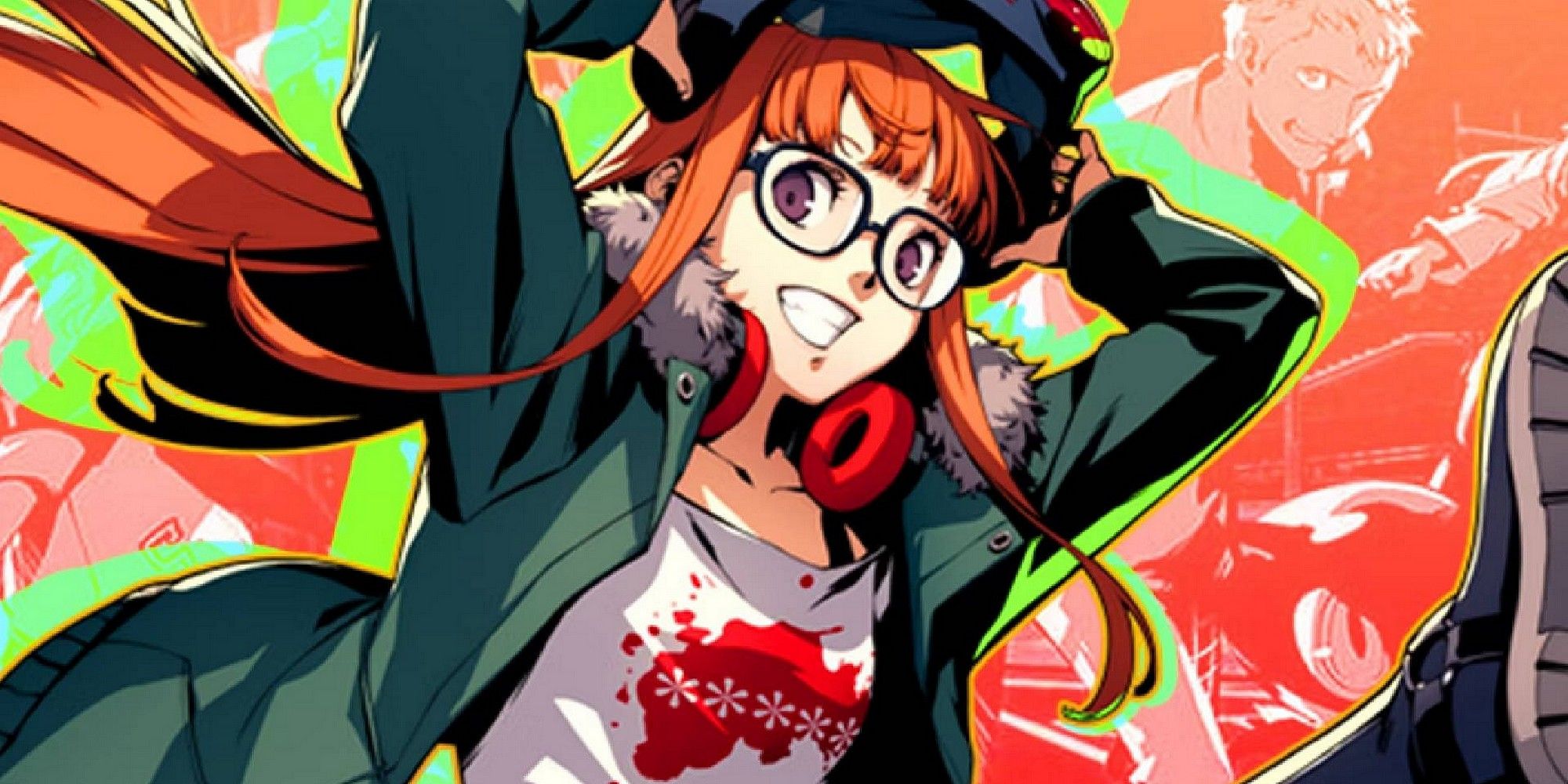 persona 5 futaba sakura jumping