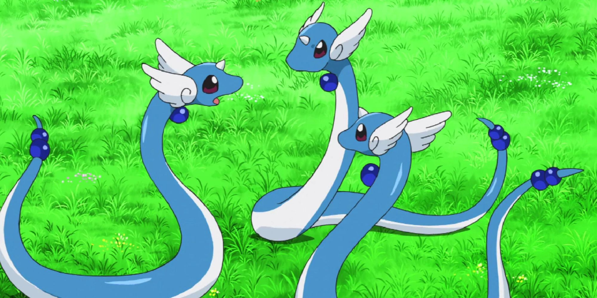 three dragonair talking