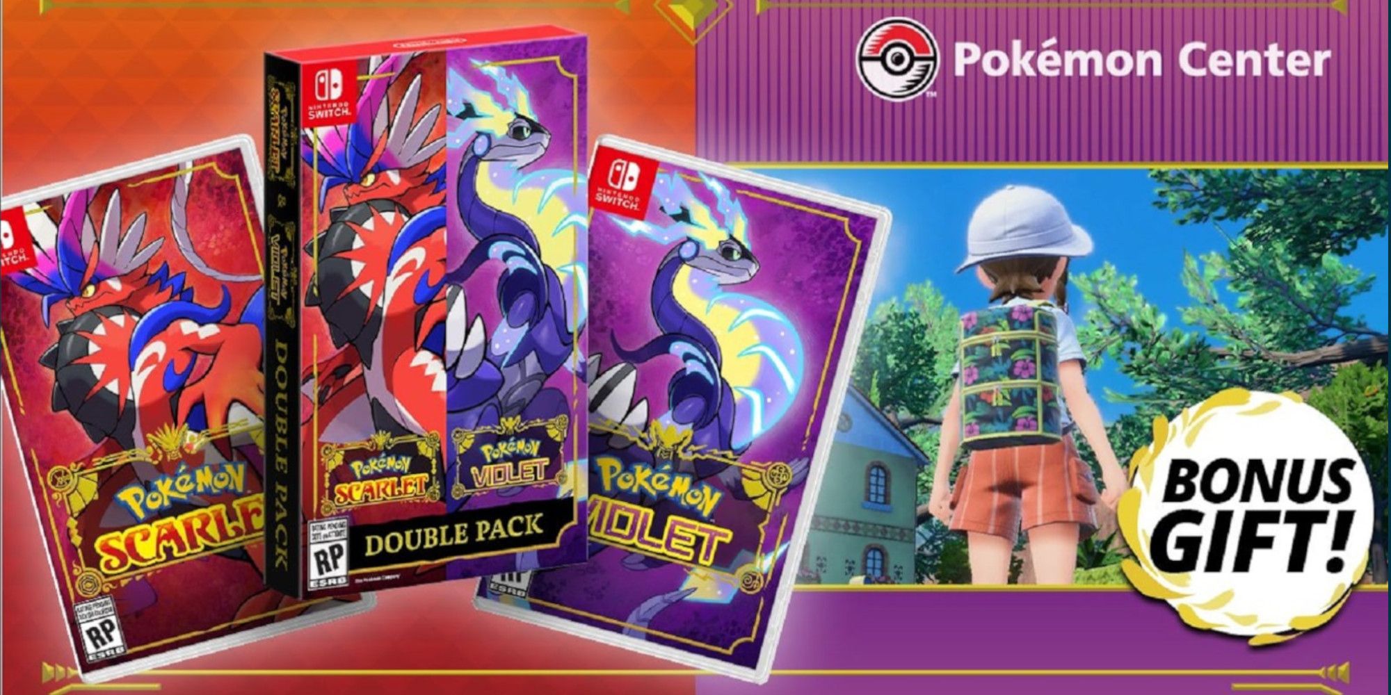 2022 Pokemon Scarlet and Violet GameStop Exclusive Promotional Promo Bag  18x14