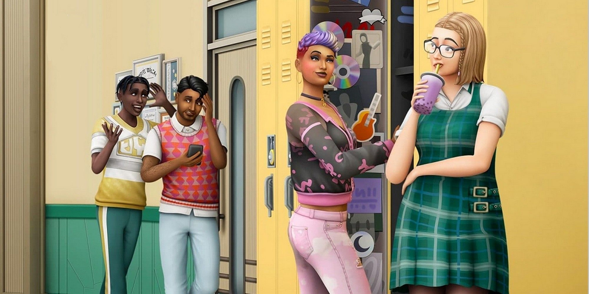 sims 4 high school years ash harjo mollie copperdale high between classes promo