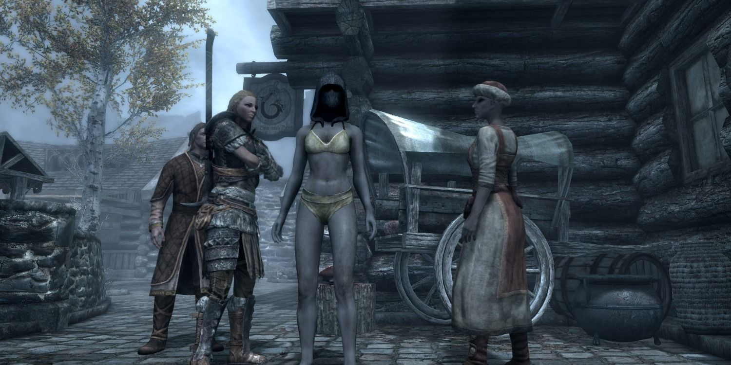 The 10 Most Surprising NPC Reactions In Skyrim