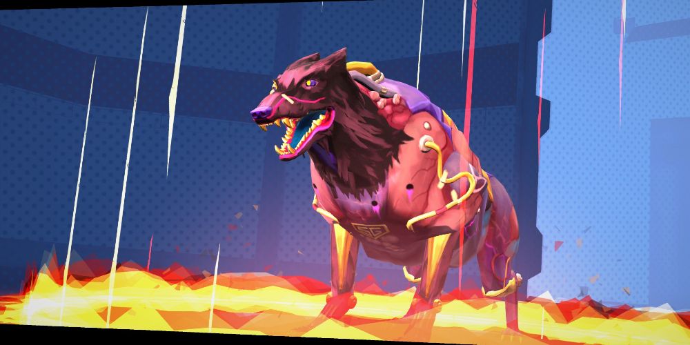 chapter two boss fight testing facility cybernetic undead dog