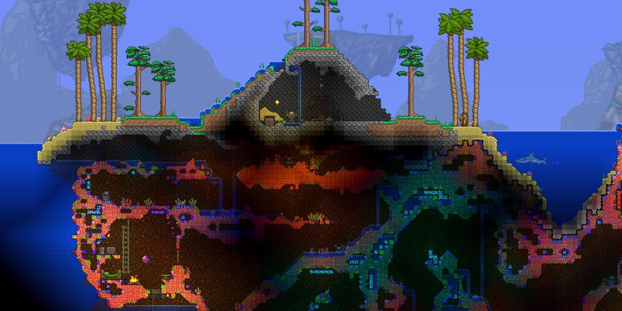 Terraria бесконечная вода фото 13